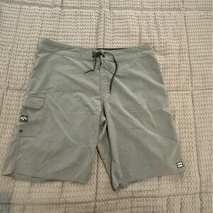 Billabong Men's Light Gray Hybrid Shorts